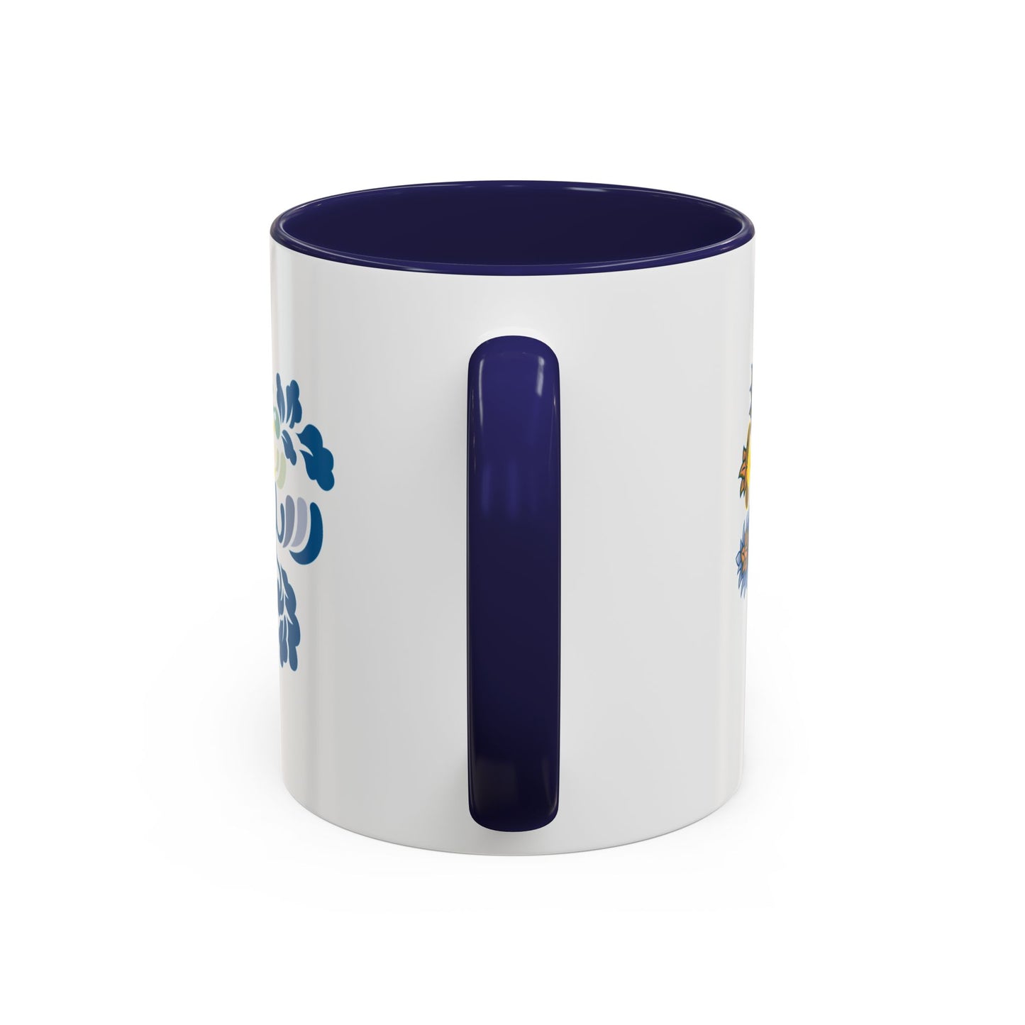 Rooted & Rising Accent Mug - Inspirational Floral Design