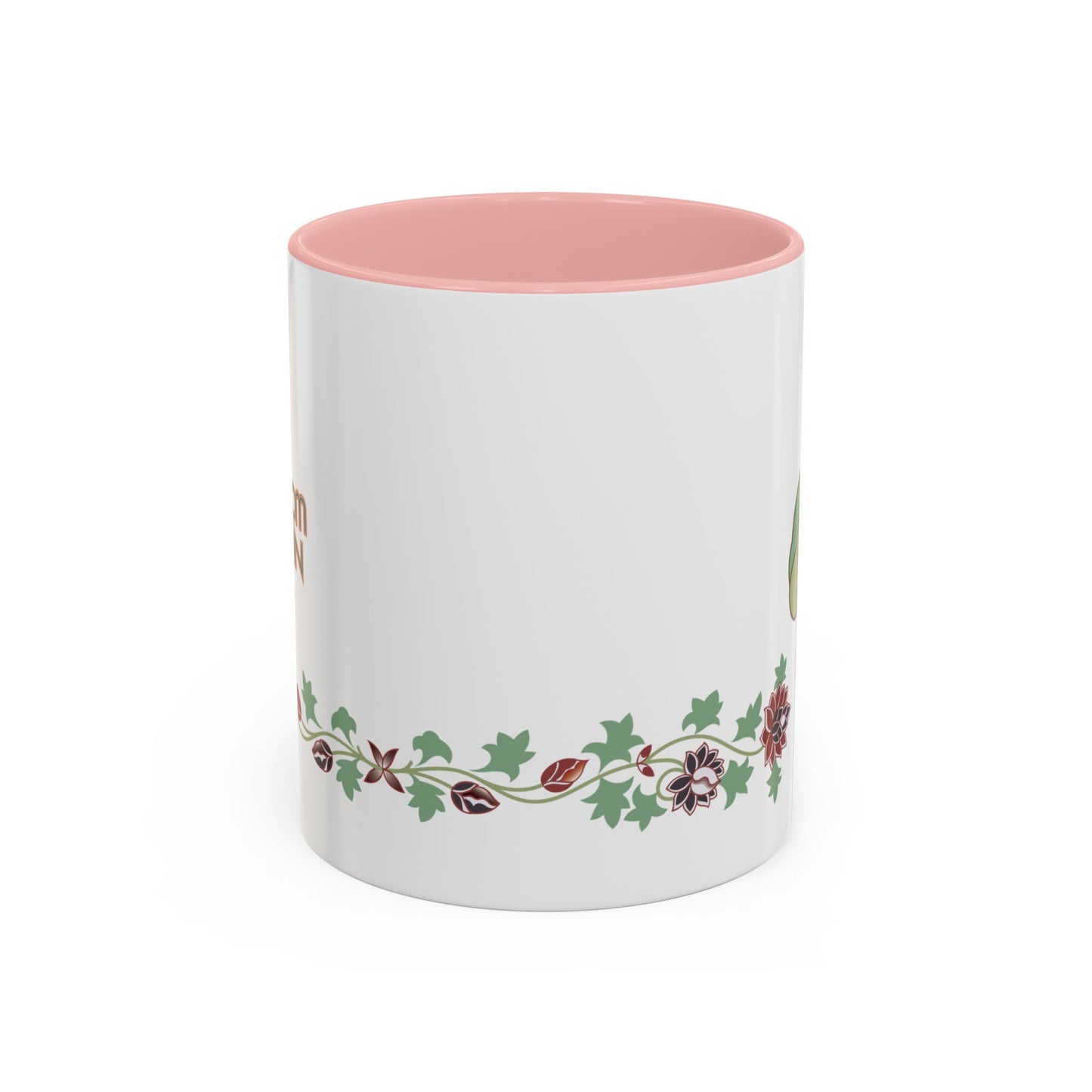 Floral Accent Mug - “Blossom Within” Design