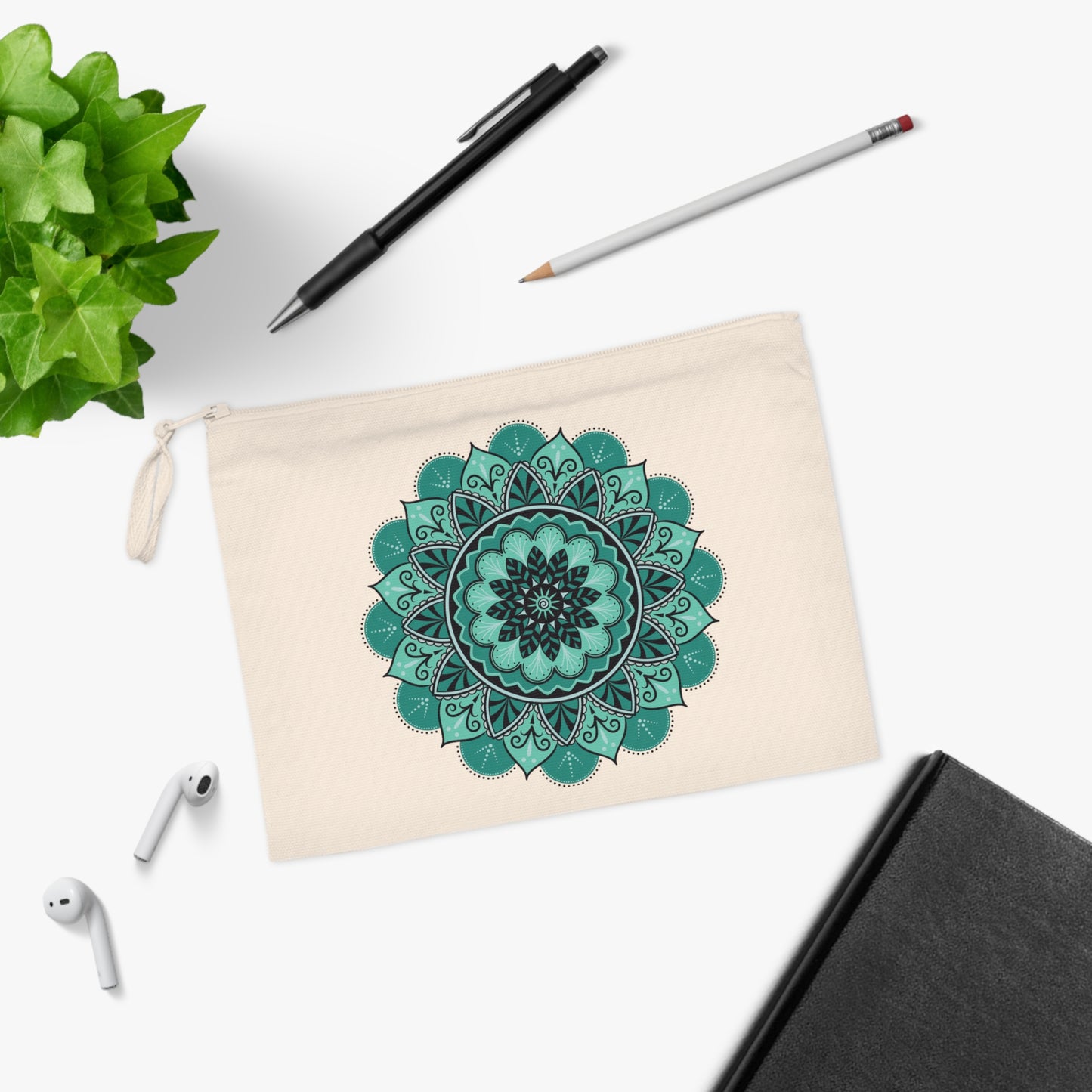 Elegant Floral Pouch - "Bloom with Grace" Design