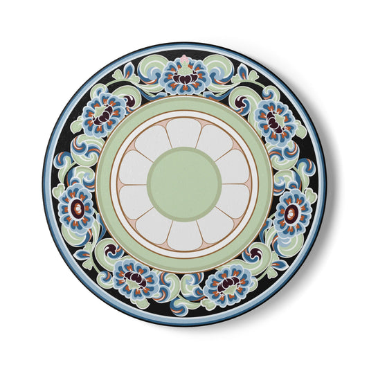 Elegant Floral Ceramic Coaster - Perfect for Home Decor & Entertaining